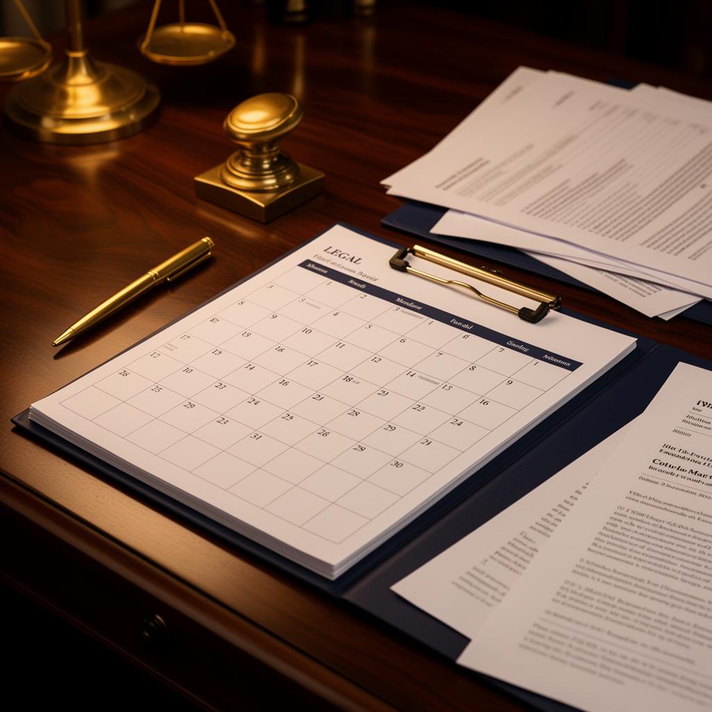 Auto-Calculated Deadline Calendar